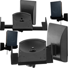 Support mural pour haut-parleur, set de 2 pièces (25kg)