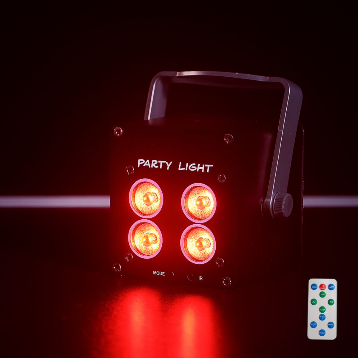 Light4Me 4x3W Batteri Spot