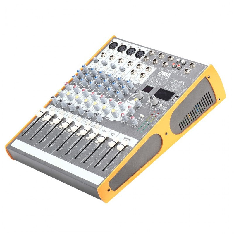DNA ME-8FX mélangeur 8 canaux avec Bluetooth