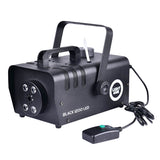 Light4Me Black 1200 LED Machine à brouillard bundle