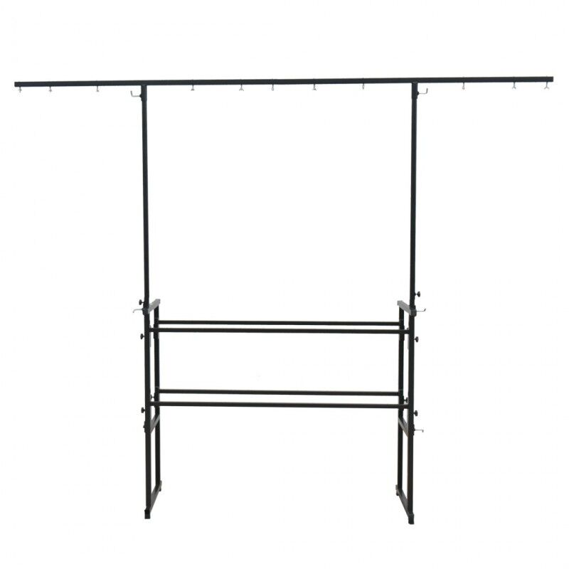 Professionel DJ Stand m. Lysbar