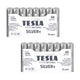 Tesla Silver+ AA Alkaline Batteries (48 pcs)