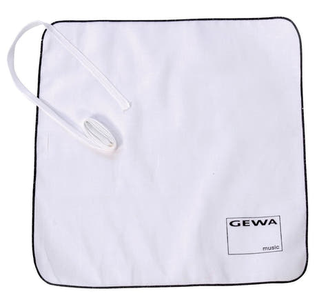 GEWA chiffon de polissage en coton avec cordon pour clarinette