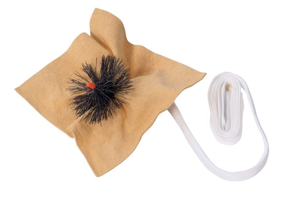 GEWA chiffon de nettoyage en cuir véritable pour saxophone alto