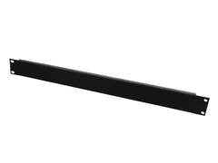 OMNITRONIC Face avant Z-19U-shaped, acier, noir 1U