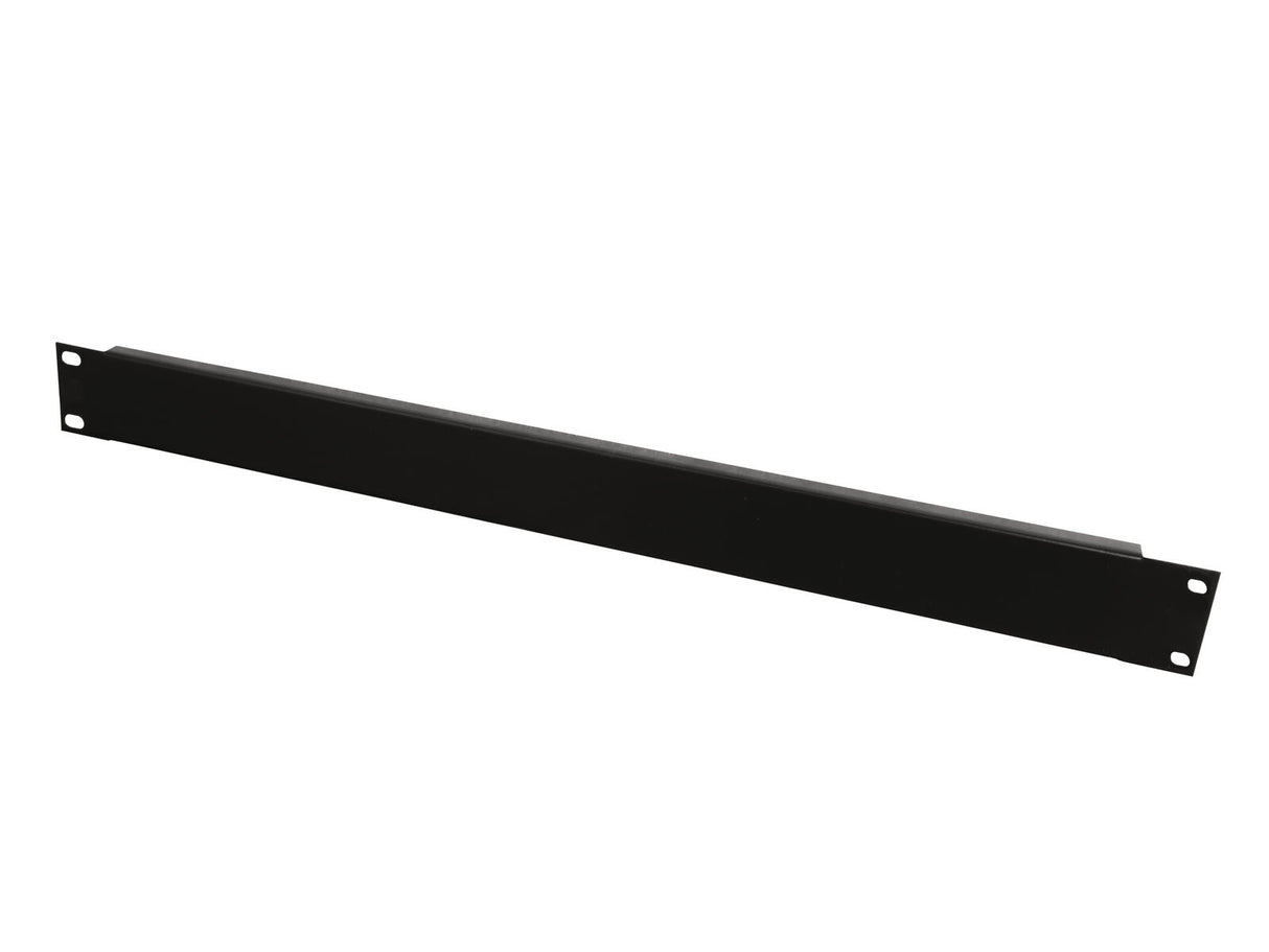 OMNITRONIC Front Panel Z-19U-shaped, steel, black 1U