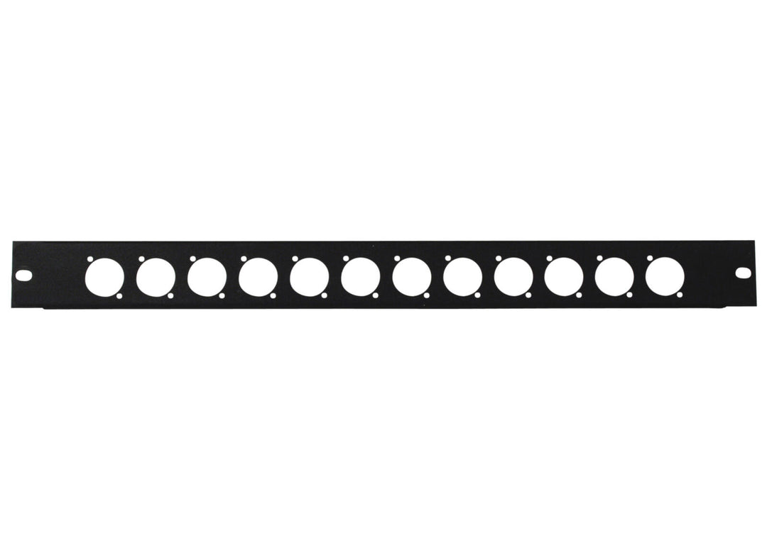 OMNITRONIC panneau avant Z-19 12 x XLR (type D) 1U