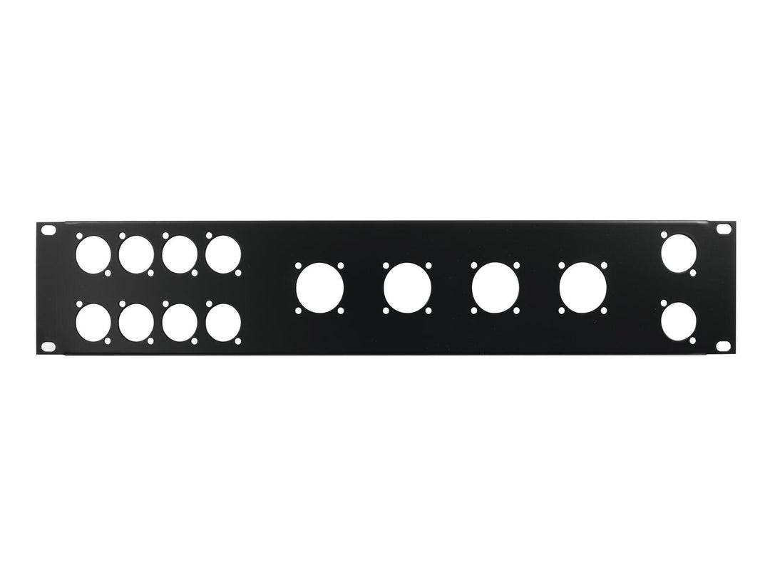 Panneau avant OMNITRONIC Z-19 8x D-Type/4xNL8/T 2U
