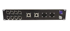 Panneau avant OMNITRONIC Z-19 8x D-Type/4xNL8/T 2U