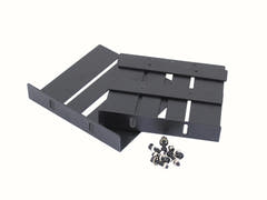 OMNITRONIC Support de rack pour amplificateur, arrière, 3U