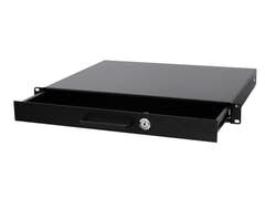 OMNITRONIC Tiroir de rack avec serrure 1U