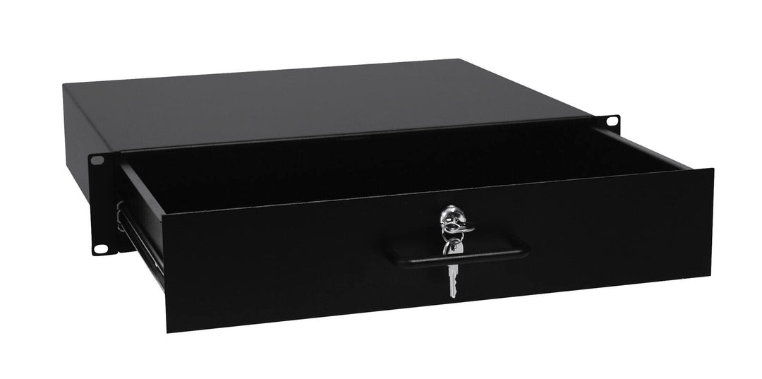 OMNITRONIC Tiroir de rack avec serrure 2U