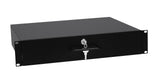 OMNITRONIC Rack Drawer with lock 2U