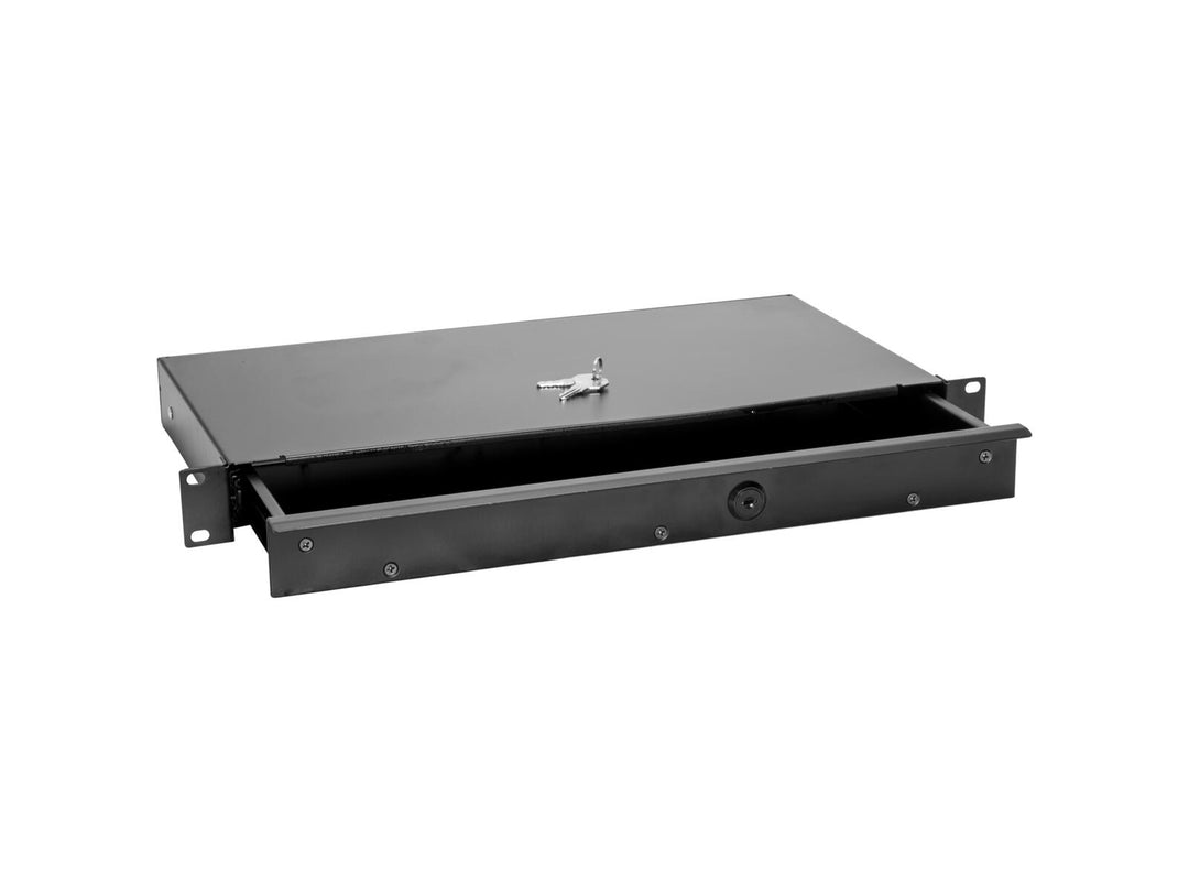 OMNITRONIC tiroir de rack avec serrure 1U