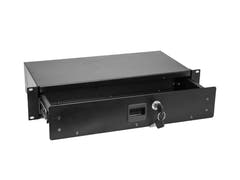 OMNITRONIC Tiroir de rack SN-2 avec serrure 2U