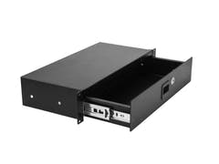 OMNITRONIC Tiroir de rack SN-2 avec serrure 2U