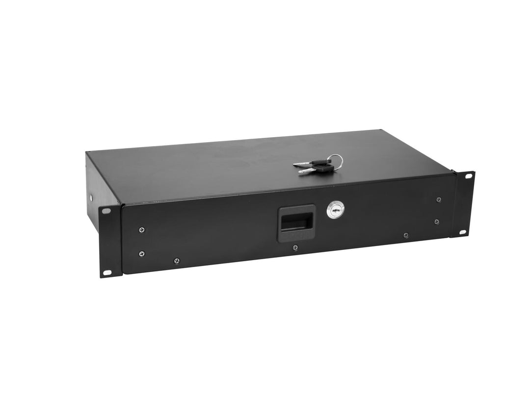 OMNITRONIC Tiroir de rack SN-2 avec serrure 2U