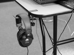 Support pour casque OMNITRONIC T-1