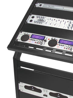 OMNITRONIC support rack 12U/10U réglable sur roues