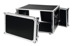 ROADINGER Effect Rack CO DD, 6U, profondeur de 38cm, noir