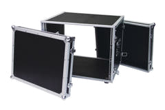ROADINGER Effect Rack CO DD, 8U, 38cm de profondeur, noir