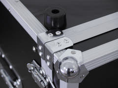 ROADINGER Effect Rack CO DD, 10U, profondeur de 38cm, noir