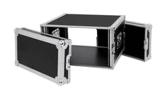 ROADINGER Rack d’amplificateur PR-2, 6U, 47cm de profondeur