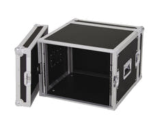 ROADINGER Rack d’amplificateur PR-2, 8U, 47cm de profondeur