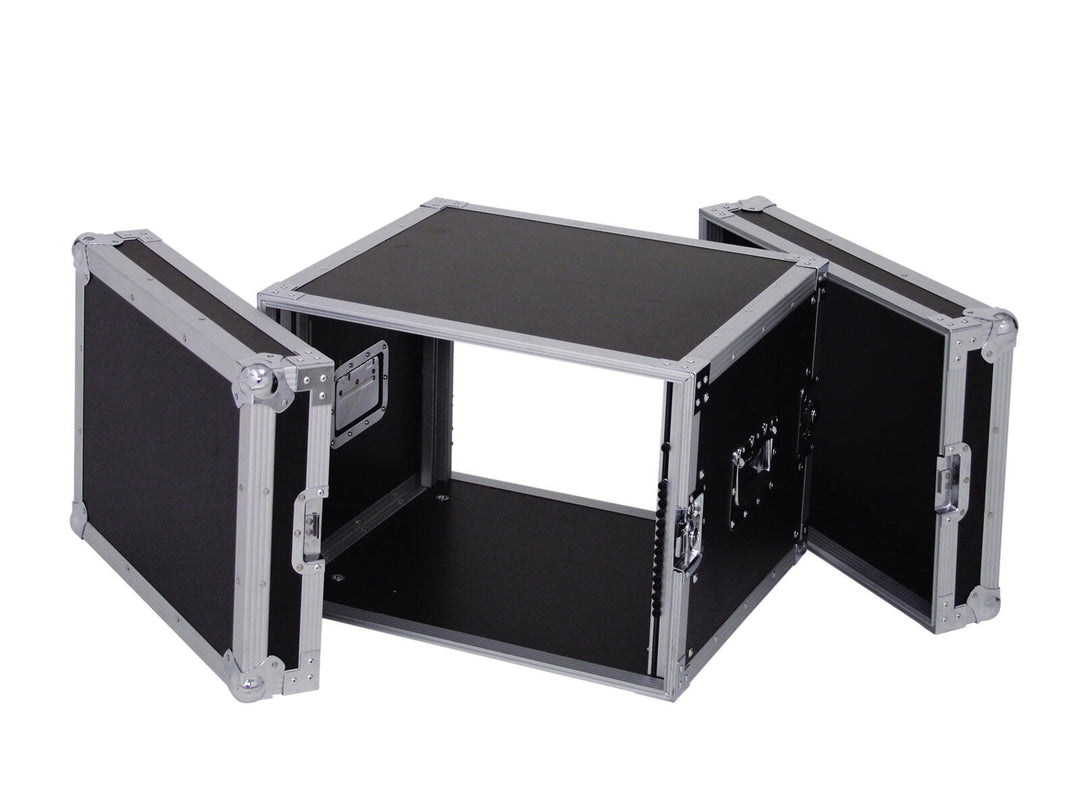 ROADINGER Rack d’amplificateur PR-2, 8U, 47cm de profondeur