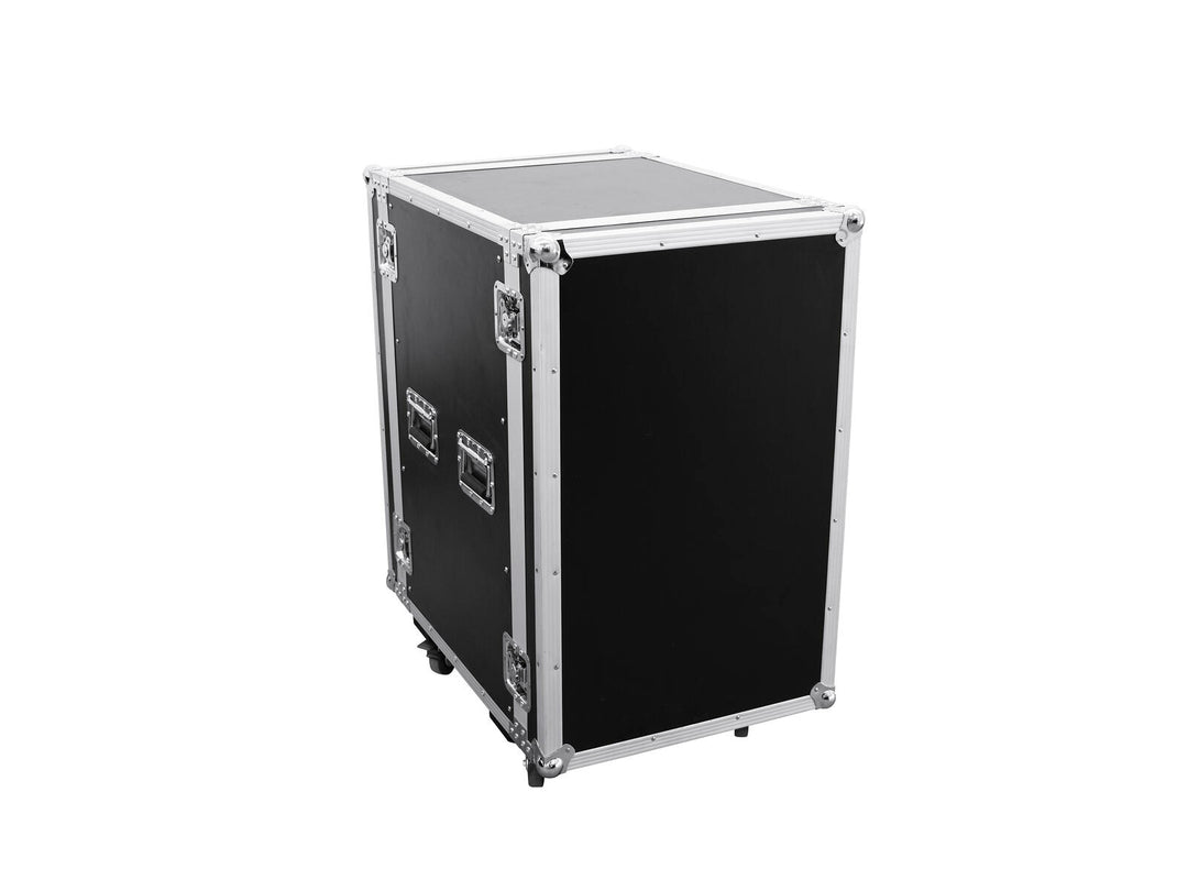 ROADINGER Rack d’amplificateur PR-2ST, 18U, 57cm avec roulettes