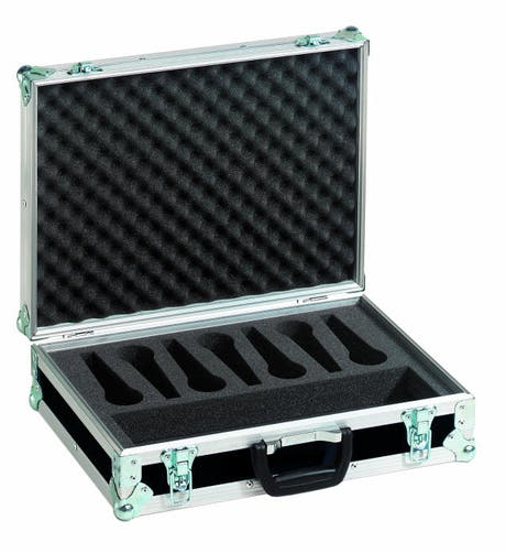 Flightcase pour Microphones Road 7 (Noir)