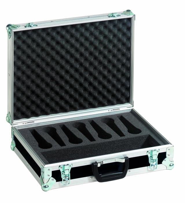 Flightcase pour Microphones Road 7 (Noir)