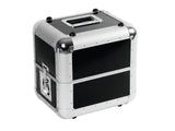 ROADINGER Record Case ALU 50/50, rounded, bk