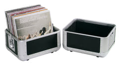 ROADINGER Record Case ALU 50/50, arrondi, bk
