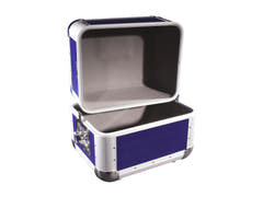 ROADINGER Record Case ALU 50/50, arrondi, dark bleu