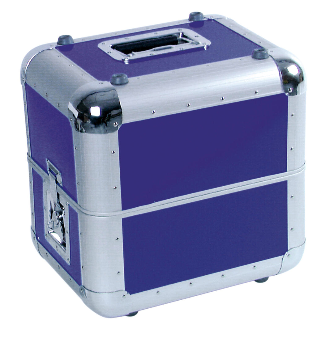 ROADINGER Record Case ALU 50/50, arrondi, dark bleu