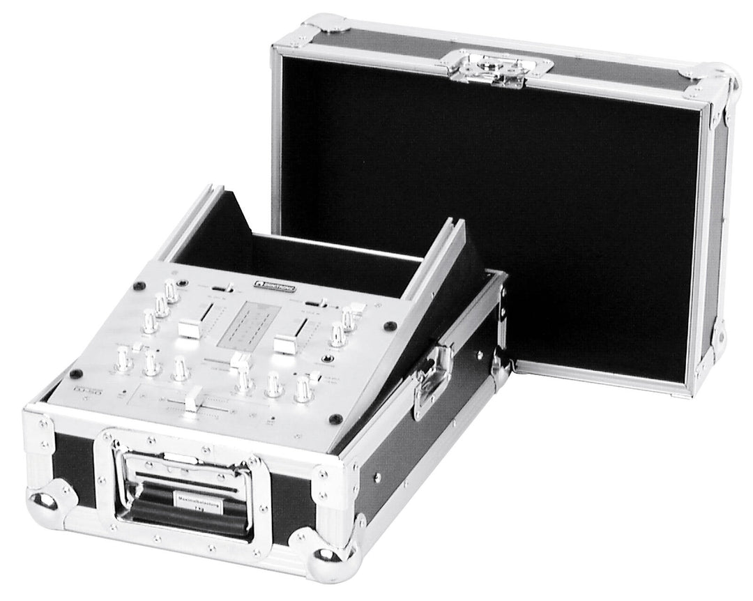 Flight-case de table de mixage ROADINGER Road MCR-10 incliné, bk