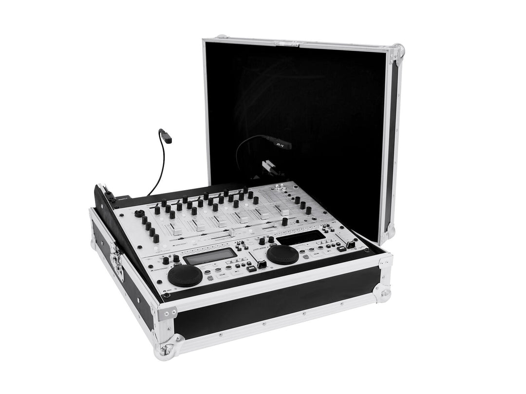 ROADINGER Mixer case Pro MCB-19 incliné, bk, 12U