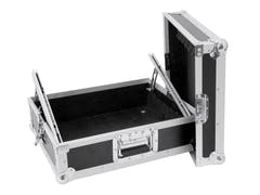 ROADINGER Flight-case pour table de mixage Pro MCV-19, variable, noir, 8U