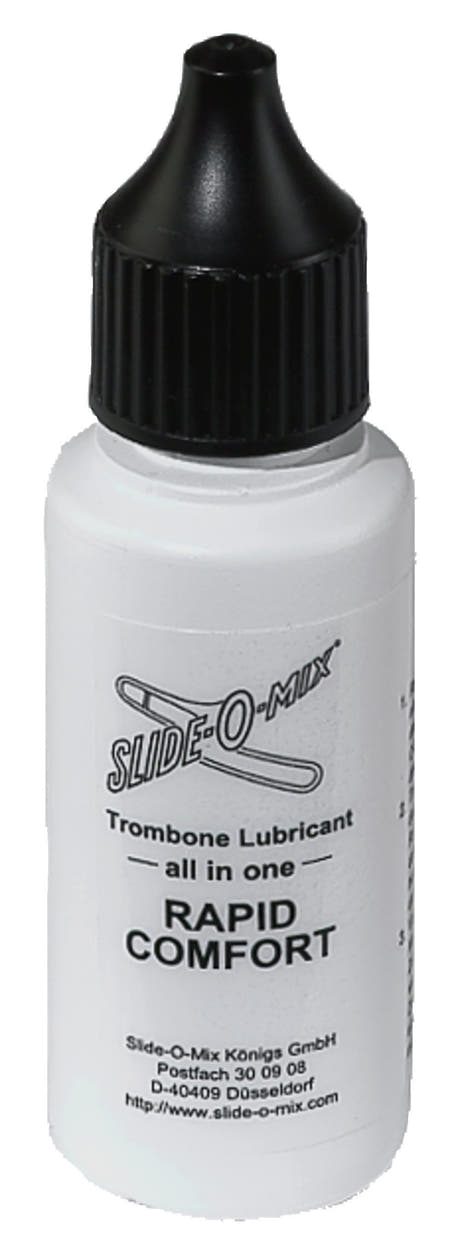 Lubrifiant Slide-O-Mix Rapid Comfort pour coulisse de trombone, 30 ml