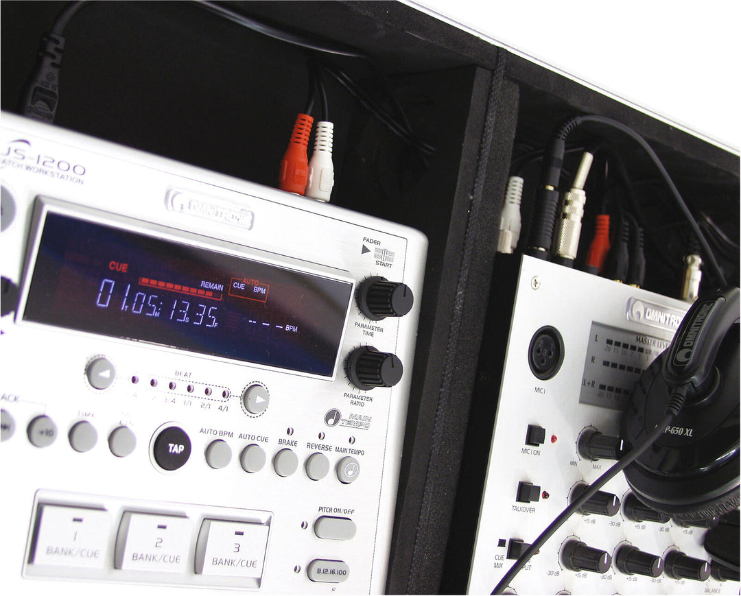 ROADINGER Console universelle DIGI-1 2xCD/1xM-10 sil