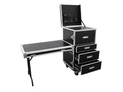 ROADINGER WDS-1 Valise universelle à tiroirs avec roulettes