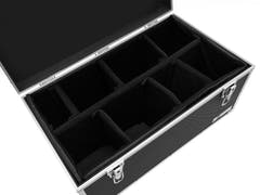 Roadinger Flightcase avec mousse de séparation (53,8 x 29 x 28cm)