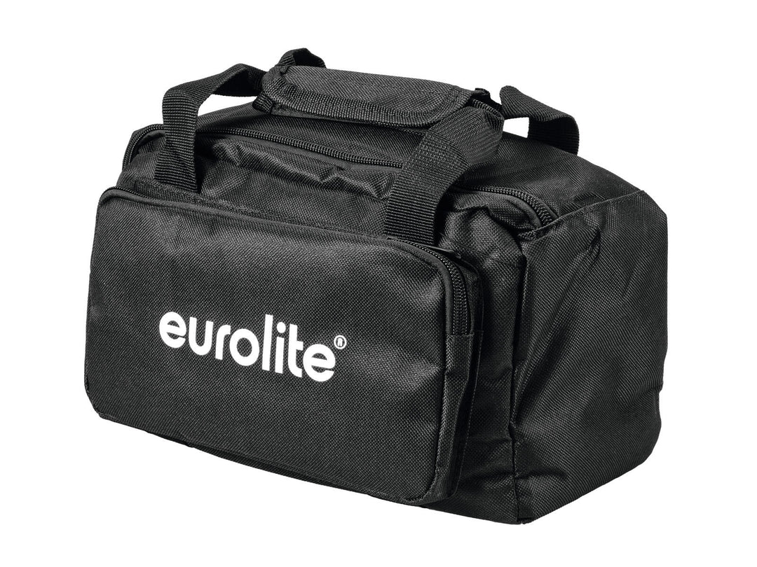 EUROLITE Set 4x AKKU Flat Light 3 bk + chargeur + sac souple