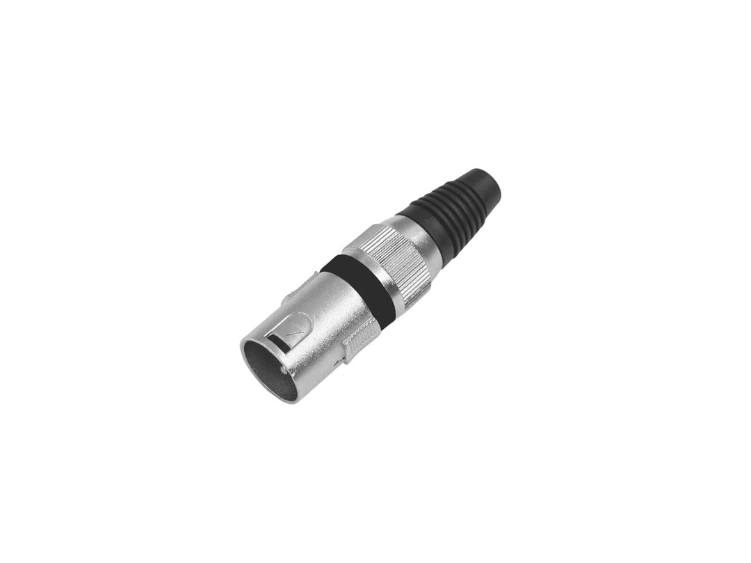 OMNITRONIC fiche XLR 3 broches bk 10x