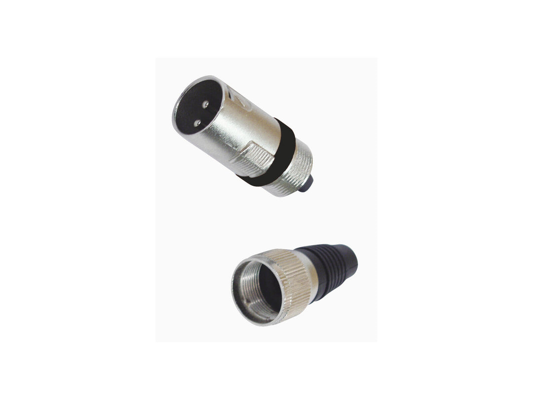 OMNITRONIC fiche XLR 3 broches bk 10x