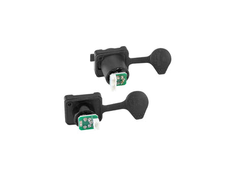 EUROLITE Set fiche/prise XLR IP 5 broches pour LED IP PIX Strobe RGB CW+WW