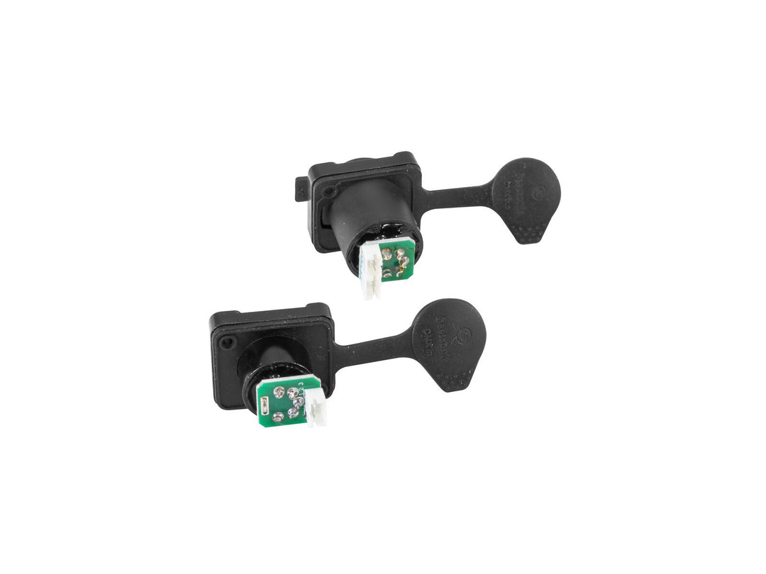 EUROLITE Set fiche/prise XLR IP 5 broches pour LED IP PIX Strobe RGB CW+WW