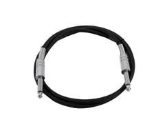 OMNITRONIC Câble jack 6.3 mono 1m bk