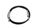 OMNITRONIC Jack Cable 6.3 mono 1m bk